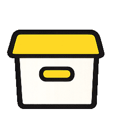 Lageraumkarton Icon