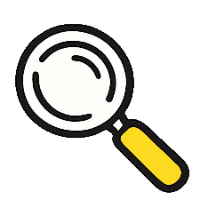 Lupe für Kontrolle Icon